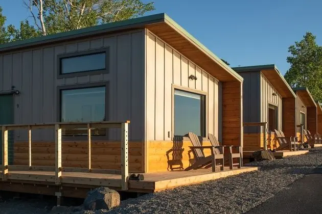 Deluxe Kulübe, Birden Çok Yatak, Nehir Manzaralı (Two Bedroom Cabin)