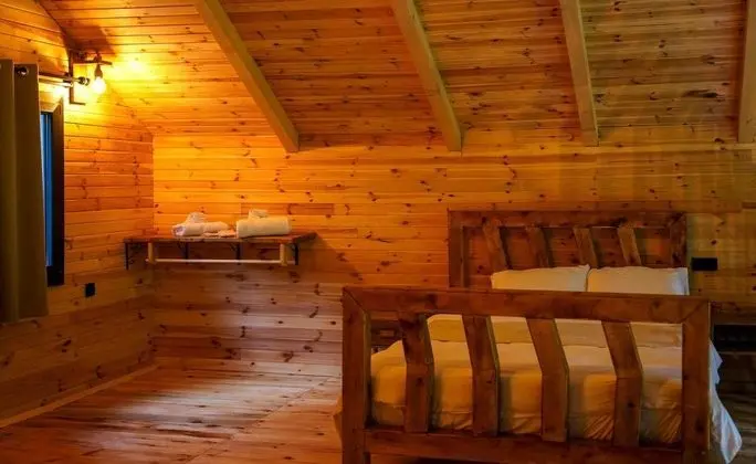 Bungalow, Dağ Manzaralı, Şömineli ve Jakuzili