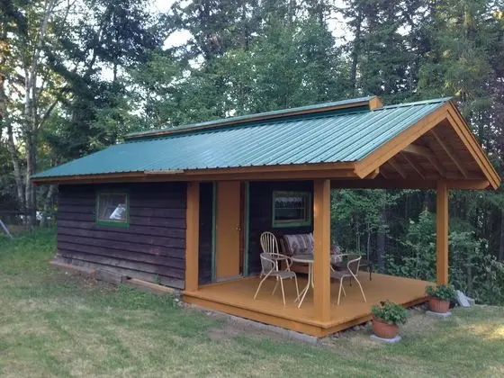 Kulübe, Nehir Manzaralı (Cabana)
