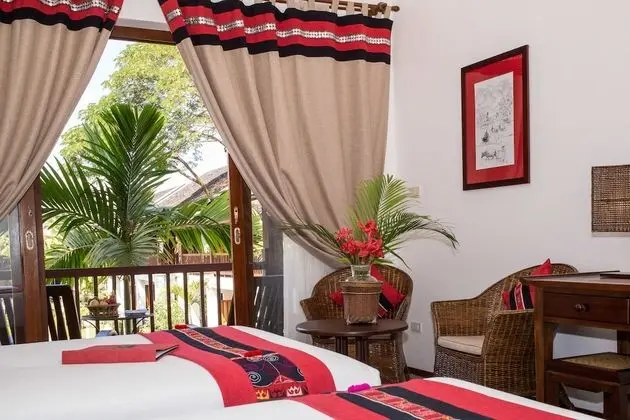 Deluxe Oda, 2 Tek Kişilik Yatak, Dağ Manzaralı