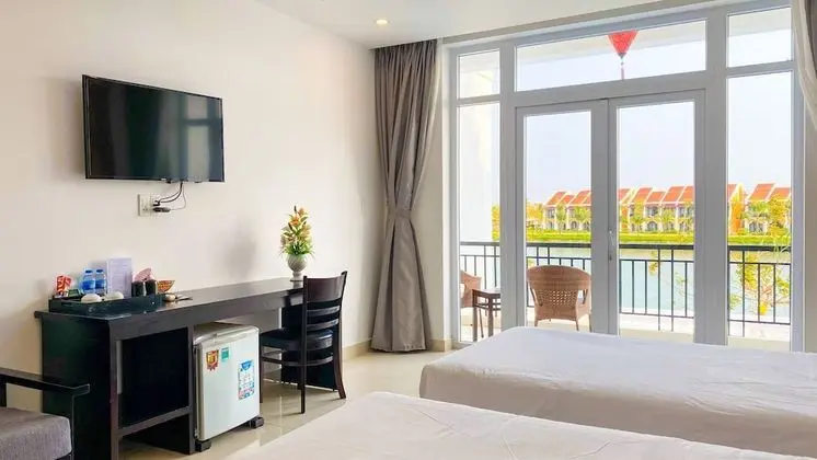 Deluxe İki Ayrı Yataklı Oda, Balkon, Nehir Manzaralı