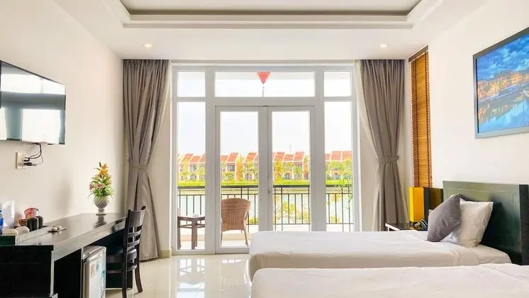 Deluxe İki Ayrı Yataklı Oda, Balkon, Nehir Manzaralı