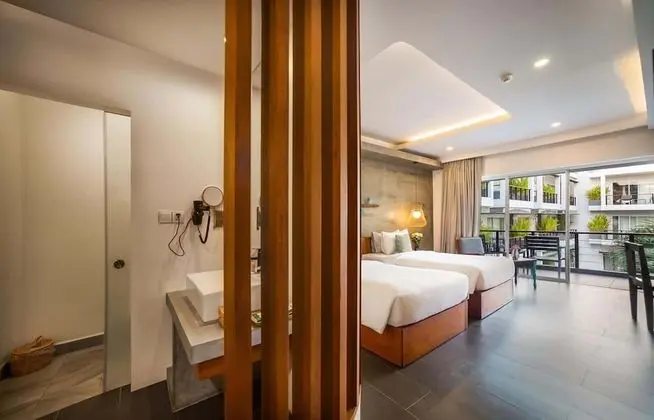 Deluxe İki Ayrı Yataklı Oda, 1 Yatak Odası, Havuz Manzaralı