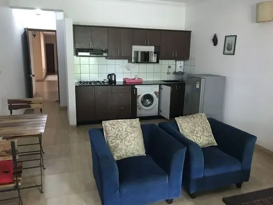 Deluxe Apart Daire, 1 Büyük (Queen) Boy Yatak, Küçük Mutfak, Havuz Manzaralı