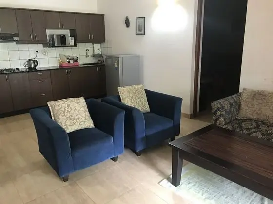 Deluxe Apart Daire, 1 Büyük (Queen) Boy Yatak, Küçük Mutfak, Havuz Manzaralı