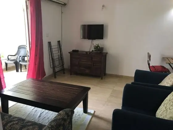 Deluxe Apart Daire, 1 Büyük (Queen) Boy Yatak, Küçük Mutfak, Havuz Manzaralı