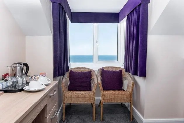 Deluxe Tek Büyük Yataklı Oda, Banyolu/Duşlu, Deniz Manzaralı