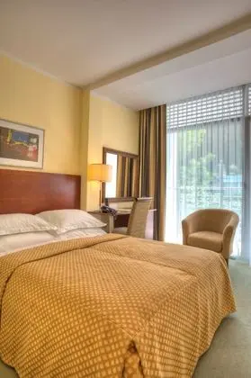Economy Tek Büyük Yataklı Oda, Balkon, Bahçe Manzaralı