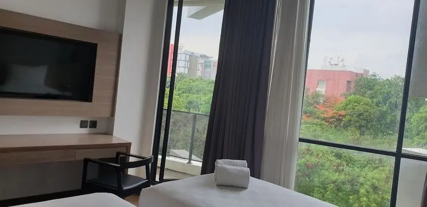 İki Ayrı Yataklı Oda, Balkon