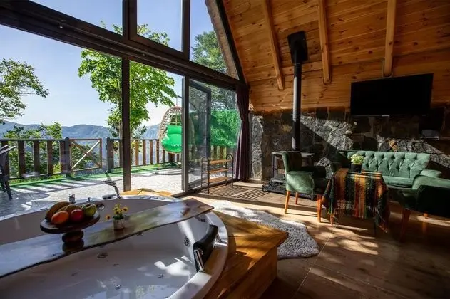 Asma Katlı Bungalow, Doğa Manzaralı, Jakuzili