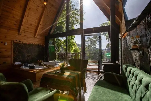 Asma Katlı Bungalow, Doğa Manzaralı, Jakuzili