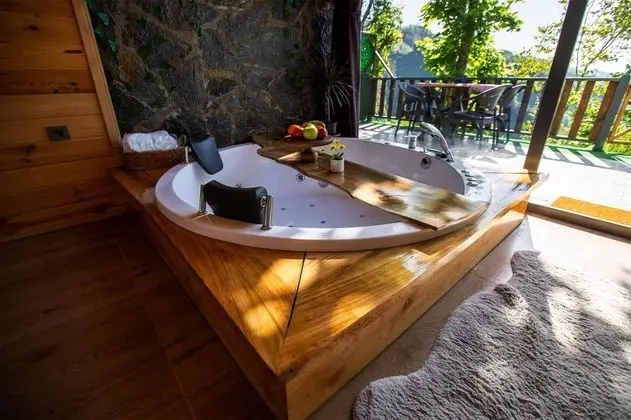 Asma Katlı Bungalow, Doğa Manzaralı, Jakuzili