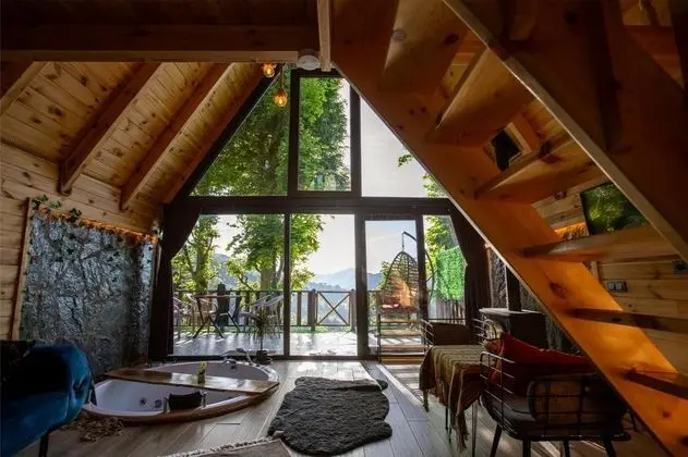 Bungalow, Dağ Manzaralı, Balkon veya Teraslı