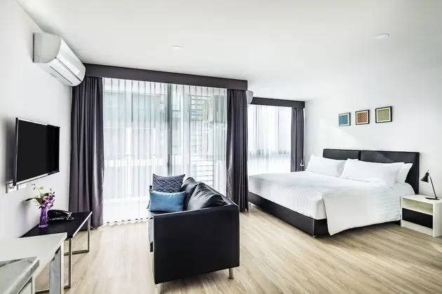 Stüdyo, 1 En Büyük (King) Boy Yatak, Sigara İçilmez, Balkon/Veranda