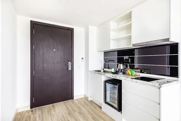 Stüdyo, 1 En Büyük (King) Boy Yatak, Sigara İçilmez, Balkon/Veranda