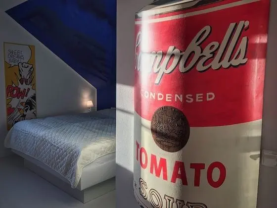 Classic Tek Büyük Yataklı Oda (Pop Art & Kansas Oklahoma)