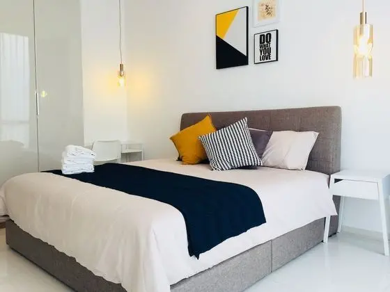 Luxury Apart Daire, 2 Yatak Odası, Danışma, Şehir Manzaralı