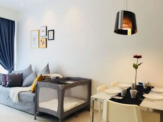 Luxury Apart Daire, 2 Yatak Odası, Danışma, Şehir Manzaralı