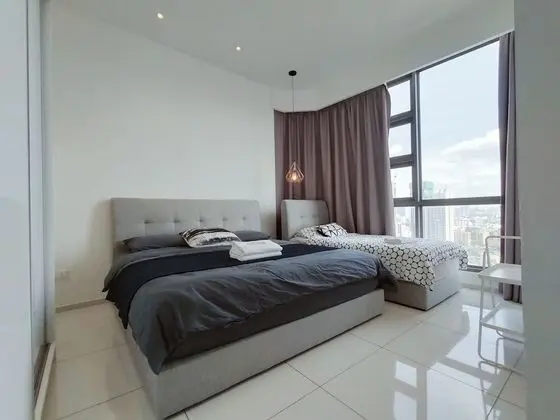 Luxury Apart Daire, 2 Yatak Odası, Danışma, Şehir Manzaralı
