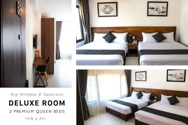 Deluxe Two Queen Beds (large room + city view)