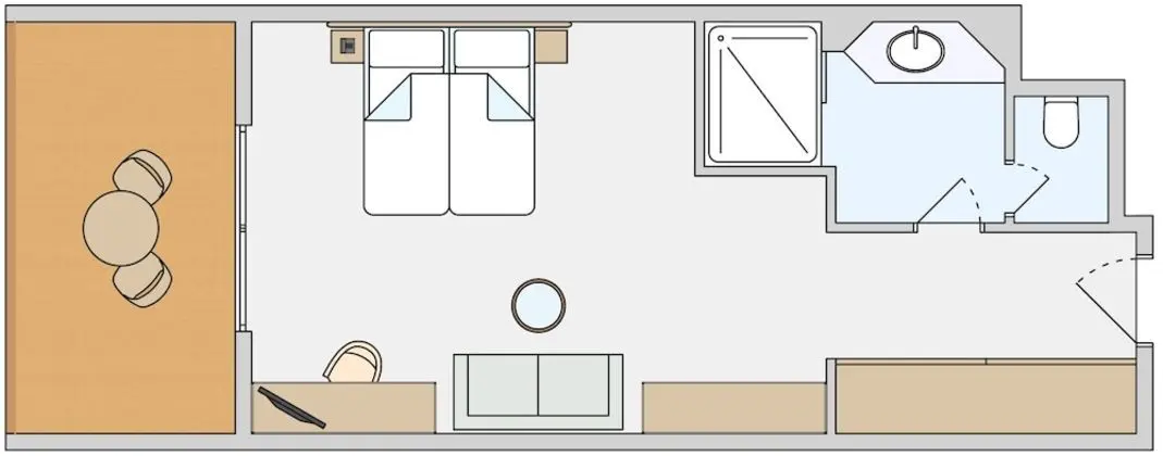 Economy Tek Büyük Yataklı Oda