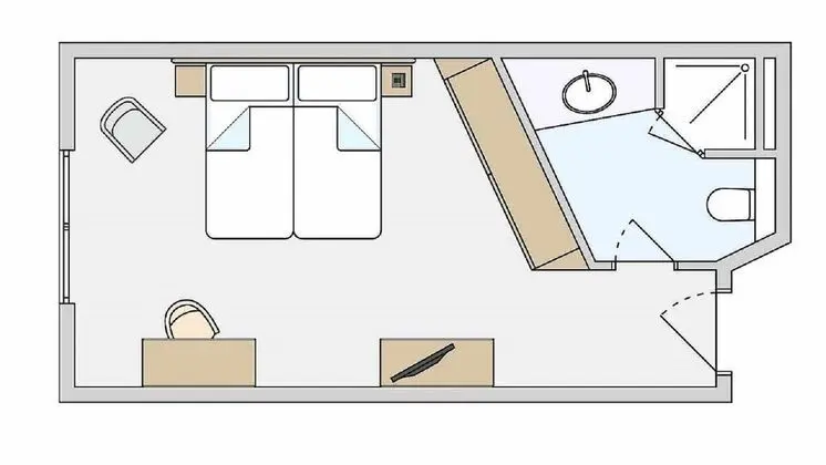 Economy Tek Büyük Yataklı Oda