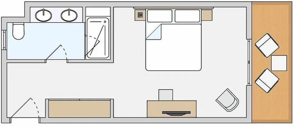 Standard Tek Büyük Yataklı Oda (DZX1)