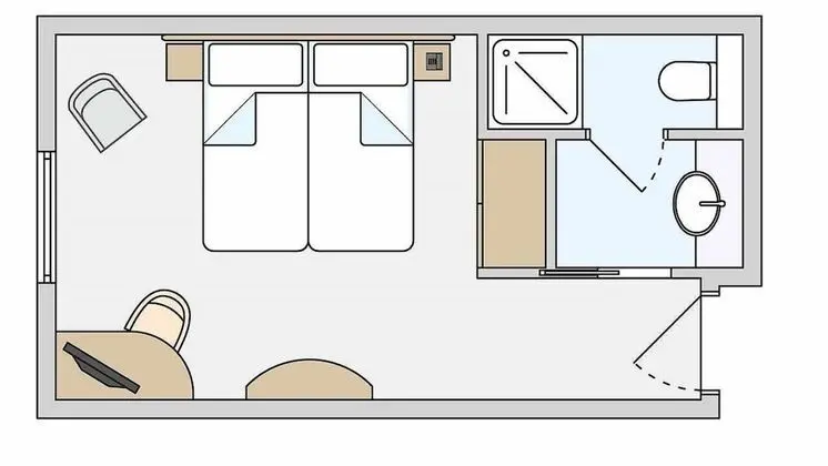 Standard Tek Büyük Yataklı Oda (Single Use)