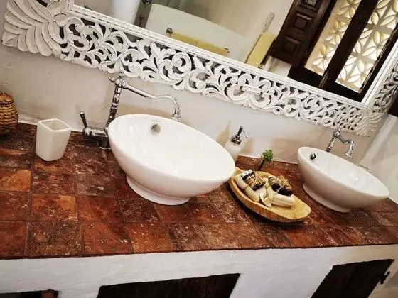 Romantic Bungalov, 1 Büyük (Queen) Boy Yatak, Teras, Havuz Manzaralı (Olivo)