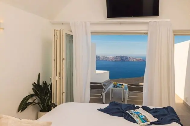 Executive Room Caldera View with Outdoor Mini Plunge Pool Double