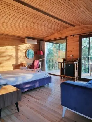 Bungalow, Orman Manzaralı, Verandalı