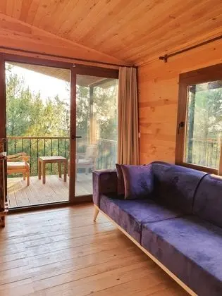 Bungalow, Orman Manzaralı, Verandalı