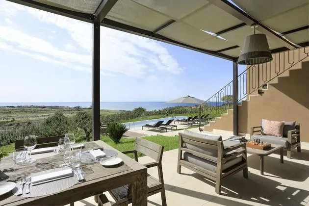 Villa, 4 Yatak Odası, Deniz Manzaralı (Topazio)