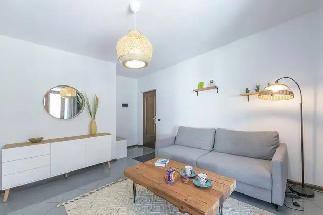 Family Apart Daire, 1 Çift Kişilik Yatak ve Çekyat (The Rock View)