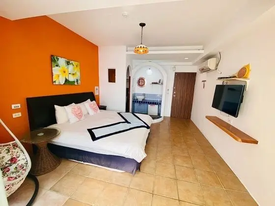 Deluxe Tek Büyük Yataklı Oda, 1 Çift Kişilik Yatak, Balkon, Okyanus Manzaralı