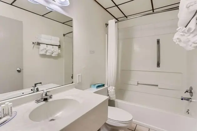 Oda, 1 Büyük (Queen) Boy Yatak, Engellilere Uygun, Sigara İçilmez (Mobility/Hearing, Roll-In Shower)