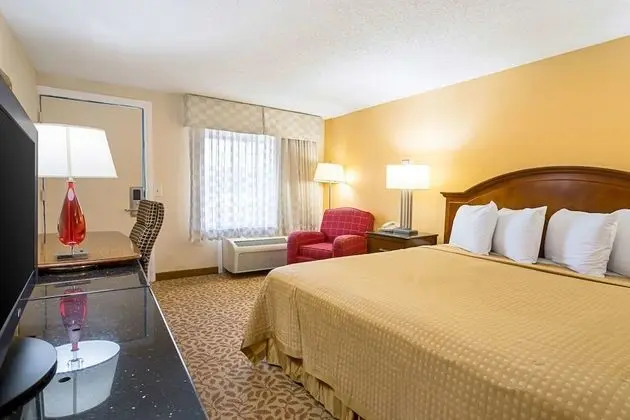 One King Bed NonSmoking with Refrigerator and Microwave