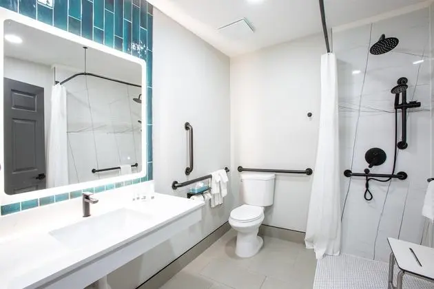 Engellilere uygun banyo