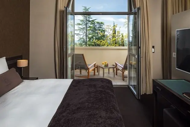 Deluxe Tek Büyük veya İki Ayrı Yataklı Oda, Bahçe Manzaralı
