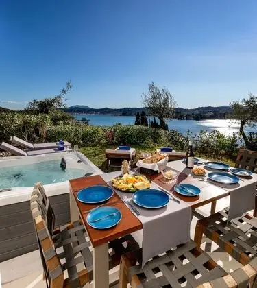 Panoramic Bungalov, Sıcak Su Küveti, Koy Manzaralı