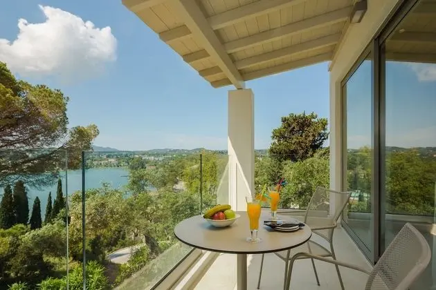 Panoramic Bungalov, Sıcak Su Küveti, Koy Manzaralı