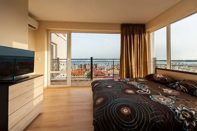 Apart Daire, Küçük Mutfak, Deniz Manzaralı (Free WiFi)