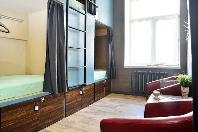 Economy Dört Kişilik Oda, Karma Ranzalı Oda, Ortak Banyo