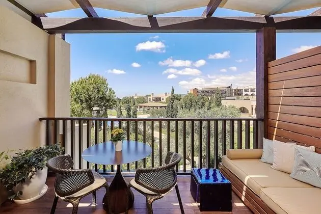 Deluxe Oda, 2 Tek Kişilik Yatak, Balkon, Bahçe Manzaralı