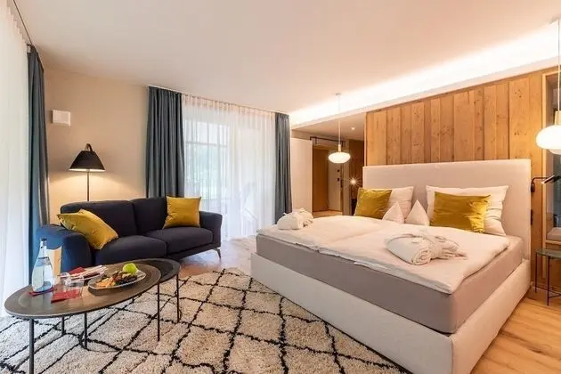 Junior Süit, Balkon, Nehir Manzaralı (Haselbach)
