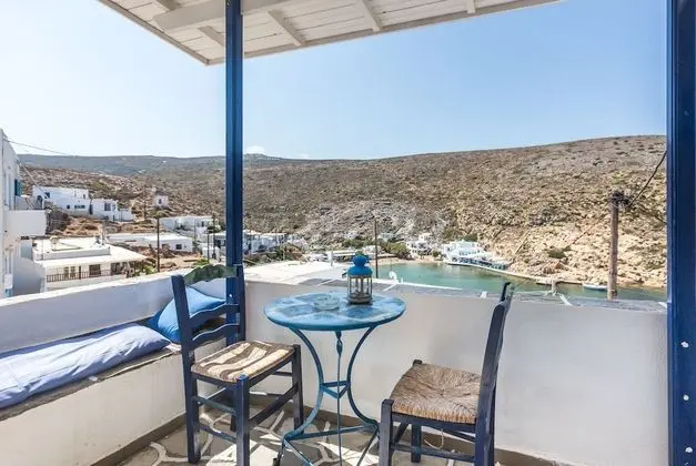 Panoramic İki Ayrı Yataklı Oda, 2 Tek Kişilik Yatak, Liman Manzaralı, Denize Bakan