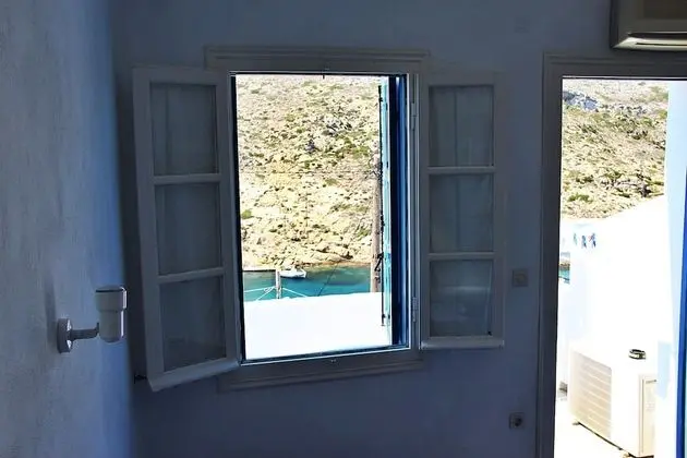 Panoramic İki Ayrı Yataklı Oda, 2 Tek Kişilik Yatak, Liman Manzaralı, Denize Bakan