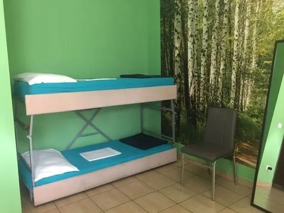 Ortak Ranzalı Oda, Karma Ranzalı Oda, Ortak Banyo (6 Dorm)