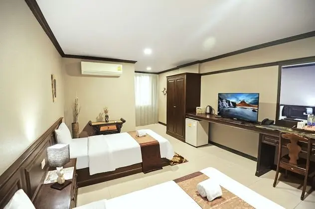 Deluxe Tek Büyük veya İki Ayrı Yataklı Oda