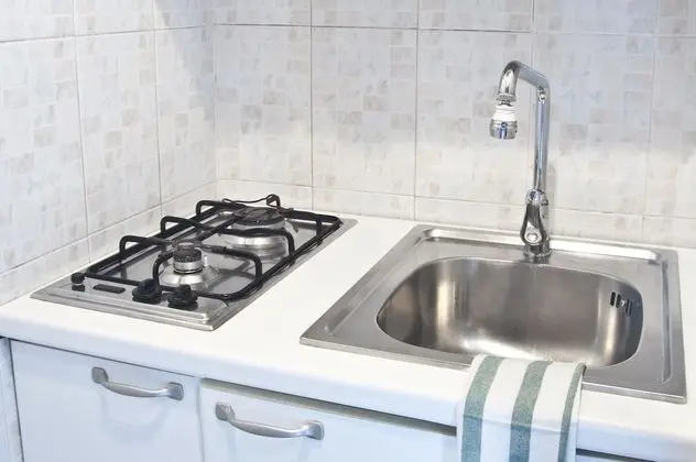 Apart Daire, 1 Yatak Odası (living area with 1 double sofa bed)